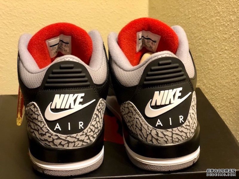 AJ3黑水泥真假对比 AJ3黑水泥2018复刻版鉴定方法 AJ3黑水泥真假对比 AJ3黑水泥2018复刻版鉴定方法